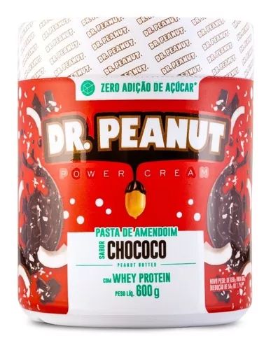 Dr Peanut Pasta De Amendoim Whey - Bueníssimo - 600 G