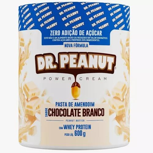 Pasta de amendoim com Whey Protein – Dr Peanut – Araki Suplementos