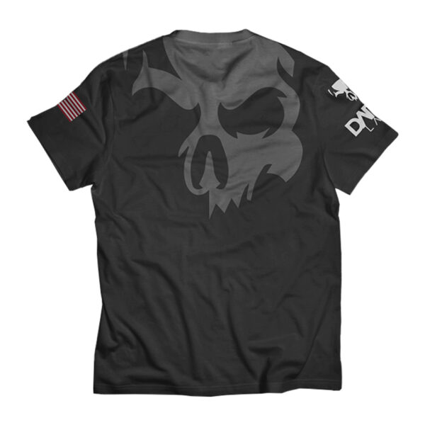 Camiseta Dry-fit Preta Caveira Dark Lab - Imagem 2