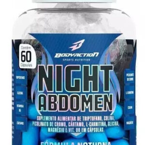 Night Abdomen (termogênico nortuno) - 60 cápsulas - Bodyaction
