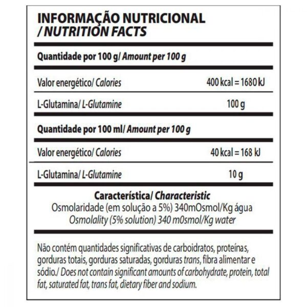 Glutamina Isolates 150G Natural Integralmedica - Imagem 4