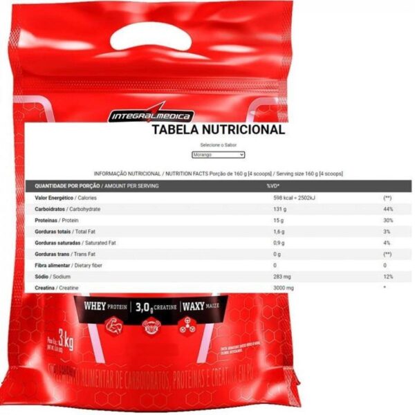 Sinister Mass 3Kg - Hipercalórico - Integralmedica - Imagem 2
