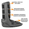 Bota Imobilizadora Standart Curta Hidrolight Torção Dir/ Esq - Imagem 3