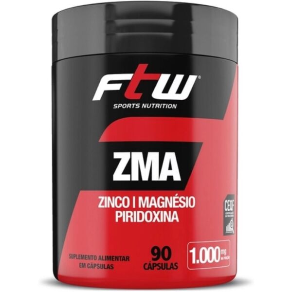 Zma 500Mg - 90 Cáps - Ftw