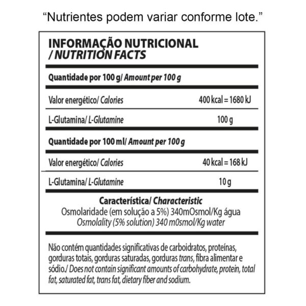 Glutamina Isolates 150G Natural Integralmedica - Imagem 2