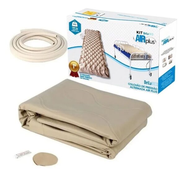 Colchão Pneumático Hospit Air Plus 130Kg 110 E 220V Anti Esc - Imagem 2