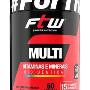 Multi Vitaminas e Minerais - 60 Cáps Ftw