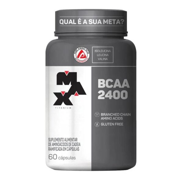 Bcaa 2400 Pote Com 60 Capsulas
