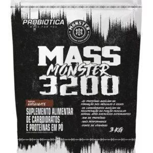 Hipercalórico Mass Monster 3200 Refil 3kg - Probiotica