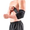 Cotoveleira Compressão Tennis Elbow Longo Hidrolight - Preto - Imagem 2