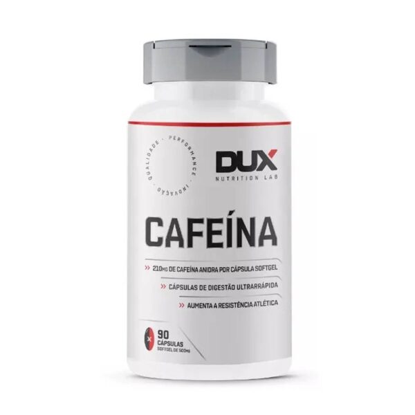 Cafeína 90 Cápsulas Dux Nutrition