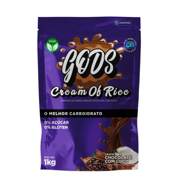 CREAM OF RICE (Creme de Arroz) 1kg - CANIBAL - Imagem 2