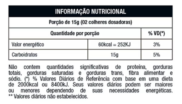 Palatinose Sabor Natural 400g - Nutrata *VAL 09/25* - Imagem 2