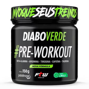 Diabo Verde Insano - Pré Treino -  150G Ftw *QUEIMA DE ESTOQUE FINAL 07/25*
