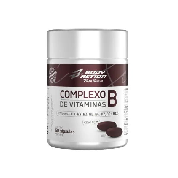 COMPLEXO B (60 CáPSULAS) - BODY ACTION