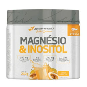 MAGNESIO & INOSITOL + Melatonina (qualidade do sono e Bem estar) 210g Maracujá - Body Action