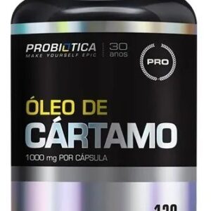 Oleo De Cártamo +Vitamina E (*QUEIMA* Val. 07/25) 120 Capsulas - Probiotica