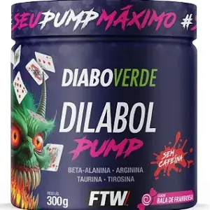 Diabo Verde #dilabol Pump 300g (sem cafeína) - FTW