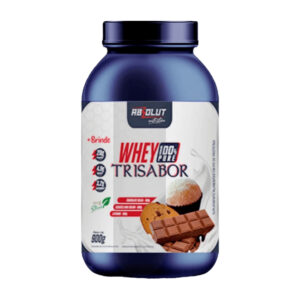 Whey Trisabor ( 3 sabores de 300g cada sachê) Pote 900gr - Absolut