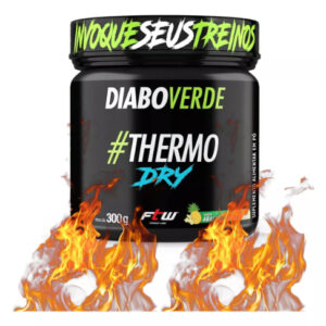 Diabo Verde #thermo Dry 300g (val. 08/26) - Sabor Abacaxi Com Gengibre