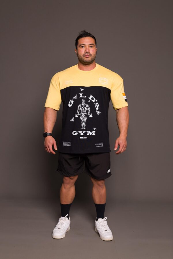 CAMISA OVERSIZED GOLD’S GYM