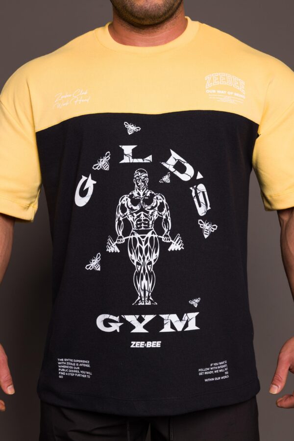 CAMISA OVERSIZED GOLD’S GYM - Imagem 4