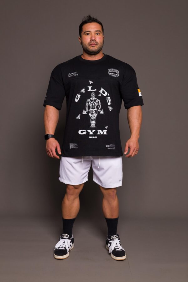 CAMISA OVERSIZED GOLD’S GYM - Imagem 3