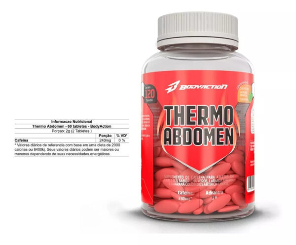 Thermo Abdomen 120 Capsulas - Body Action - Imagem 2