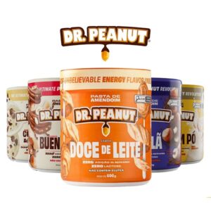 Dr. Peanut 600g - Pasta de amendoim (Sabor DOCE DE LEITE EM PROMOÇÃO)