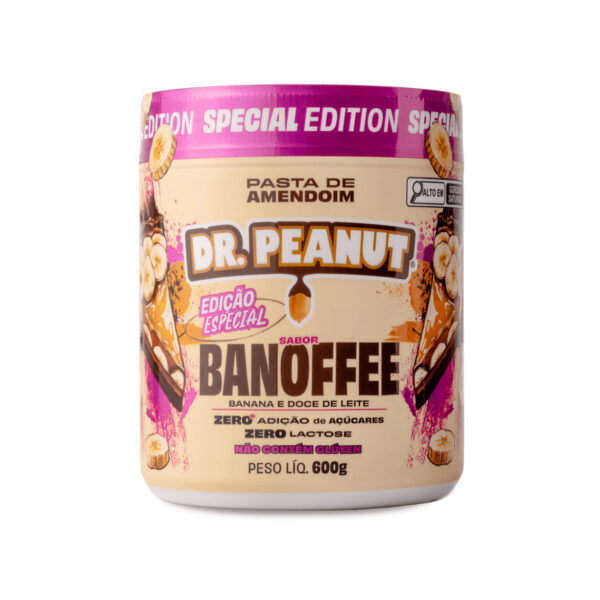 Dr. Peanut 600g - Pasta de amendoim (Sabor DOCE DE LEITE E LEITE EM PÓ EM PROMOÇÃO) - Imagem 5