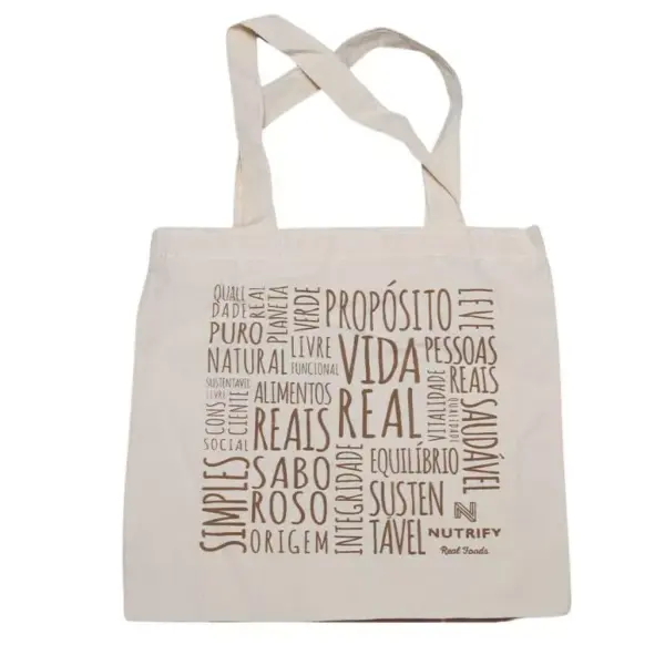 Sacola Ecológica de Algodão Ecobag - Nutrify - Imagem 3