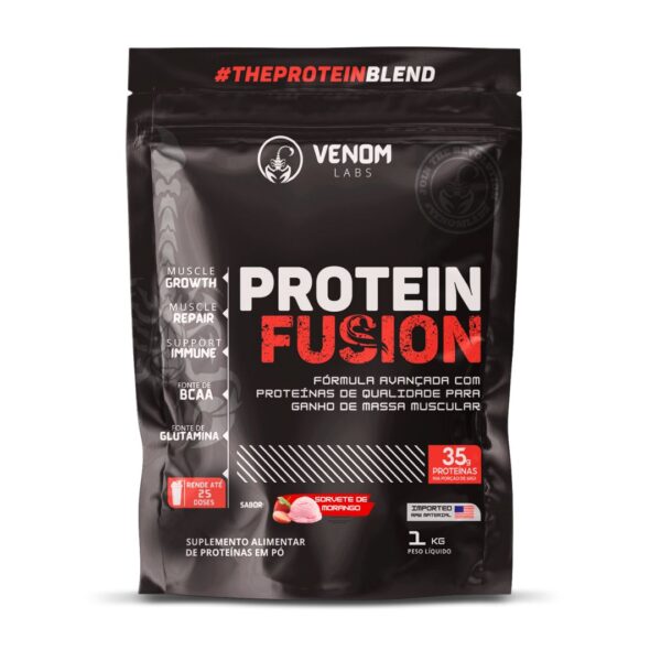Protein Fusion 1kg (35g proteínas) Venom Labs - Imagem 6