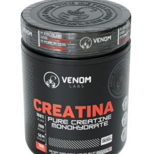 Creatina 100% 300g - Venom Labs (100% pureza nos laudos Abenutri e Coopenutri)