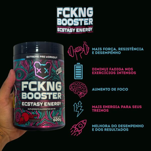 Fckng Booster 600G (pré treino) Under Labz - Imagem 3