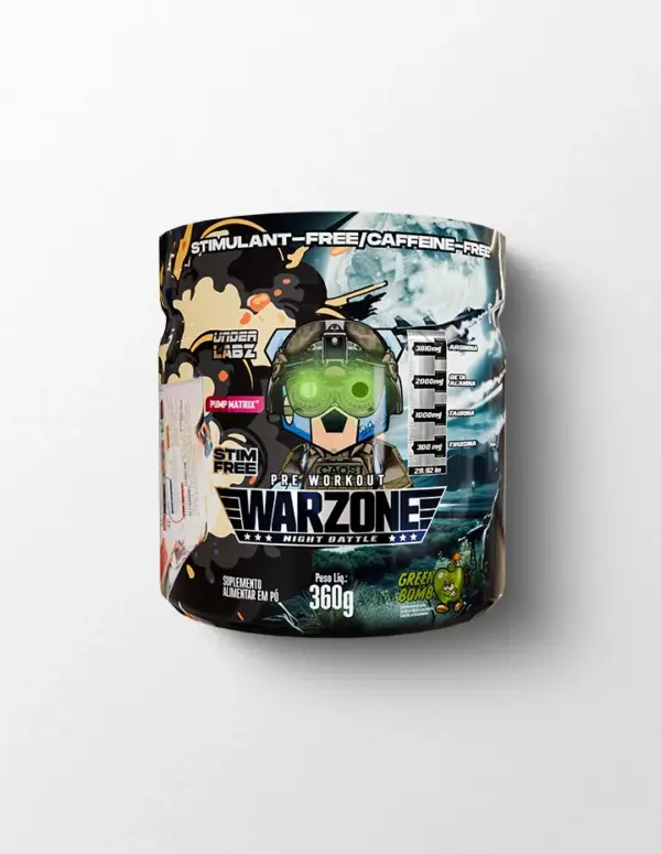 WARZONE NIGHT  BATTLE 360g - Under Labs - Imagem 2