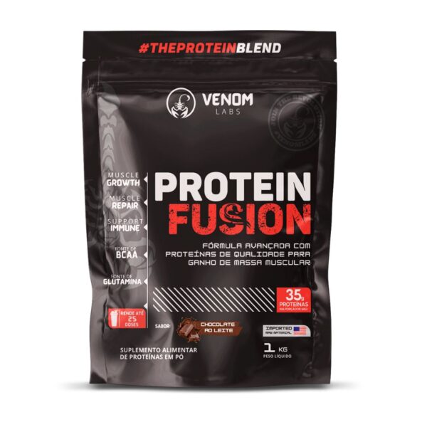 Protein Fusion 1kg (35g proteínas) Venom Labs - Imagem 7