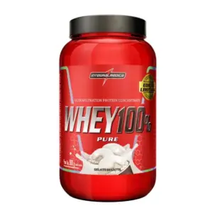 Whey 100% Pure Pote 900g  - Integralmedica