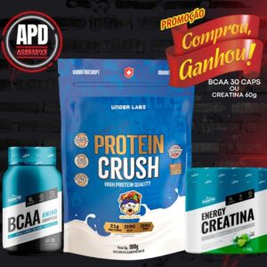 Protein Crush 900g Refil Under Labs + **BRINDE EXCLUSIVO**
