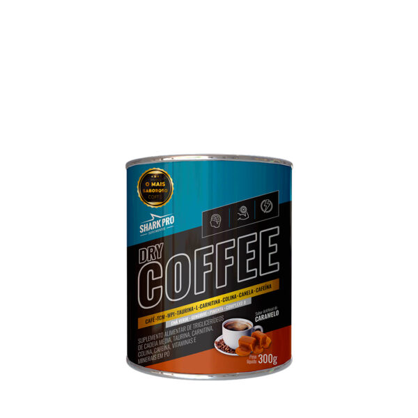 Dry Coffee 300g (Café Nutricional com Energia e Foco) Shark Pro - Imagem 3