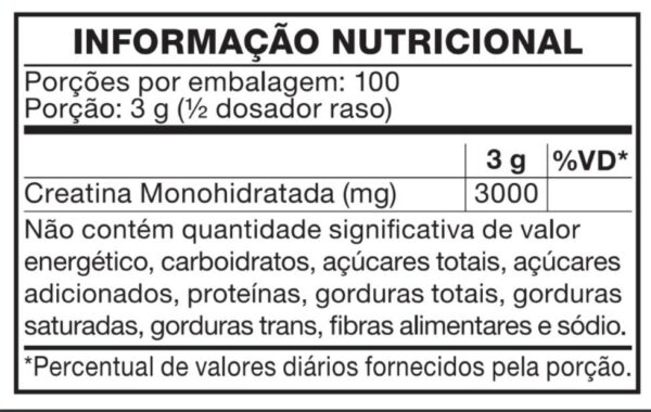 Creatina 100% 300g - Venom Labs (100% pureza nos laudos Abenutri e Coopenutri) - Imagem 2