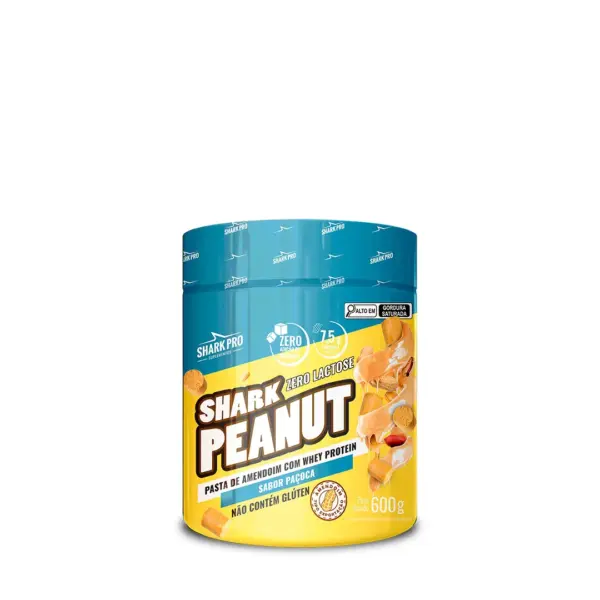 Shark Peanut Zero Lactose 600g (pasta de amendoim gourmet) *Val. 09/25* - Imagem 3