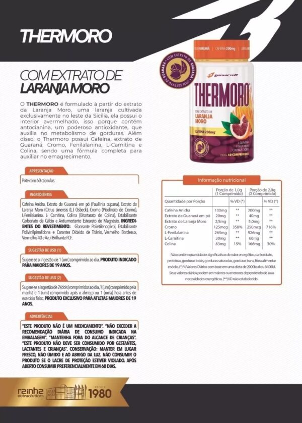 Thermoro 60 Comprimidos - Bodyaction - Imagem 2