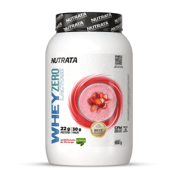 Whey Zero Lactose 900g - Nutrata - *FINAL 08/25 QUEIMA ESTOQUE* - Imagem 3