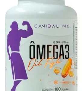 Omega 3 180 Capsulas (60 doses rendimento) - Canibal *QUEIMA ESTOQUE 11/25*
