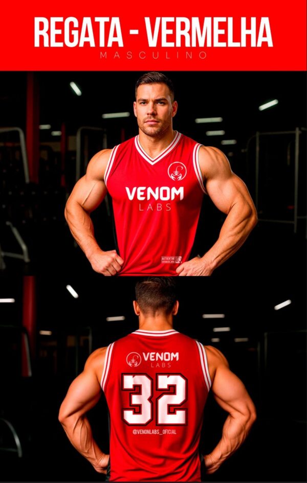 REGATA BASQUETEIRA DRY FIT - VENOM LABS - Imagem 3