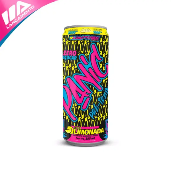 PANIC ENERGY - PRÉ TREINO ENLATADO (UNIDADE) 355ml - Adaptogen - Imagem 3