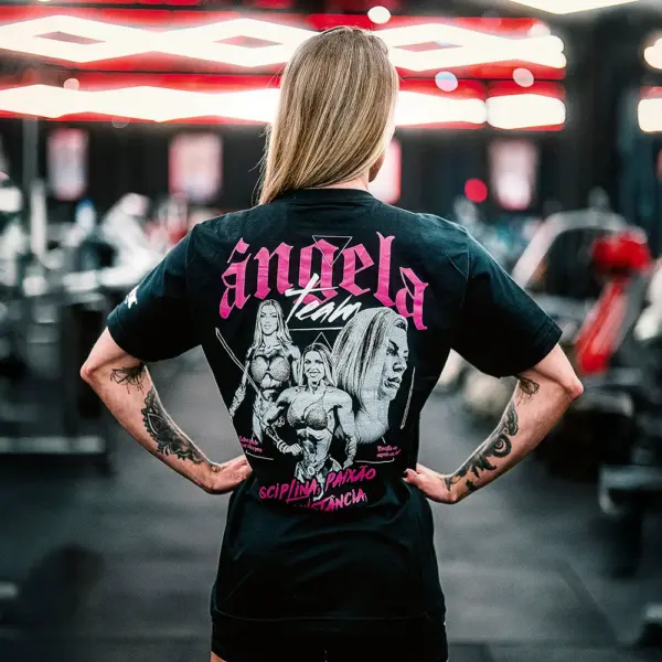Camiseta Elite Team Show Team Angela Borges - Imagem 2