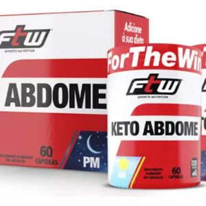 Keto Abdome Am/pm 120 Cáps - Ftw (Validade 10/12)