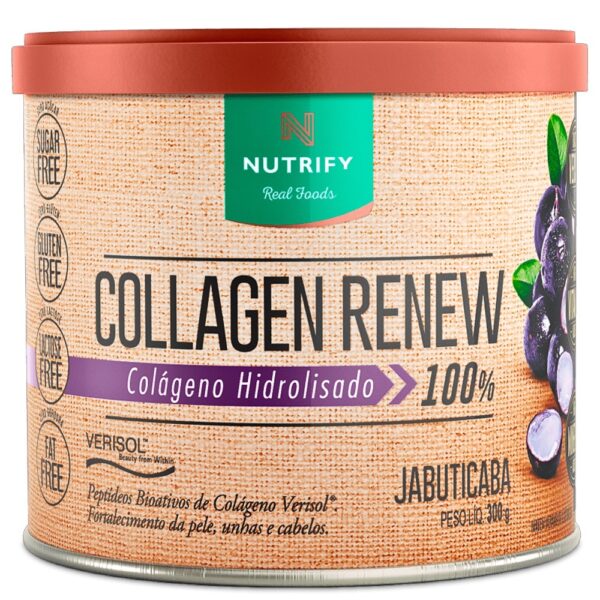 Collagen Renew Nutrify Colágeno Hidrolisado Verisol 300G { *QUEIMA DE ESTOQUE* 12/25}