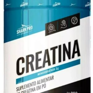 Creatina Monohidratada 300g 100% pura - Shark Pro